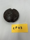  cp113  Antique  Vintage  2 125 Inch Heavy Lead Clock Pendulum Bob Parts Repair