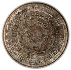 Paraguay 18xx  Silver Pattern 5 Centavos On Argentina 10 C Icg Ms-65