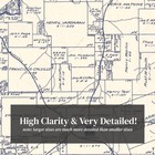 Old Map Of Harrison County  Tx 1920 - Vintage Texas Art