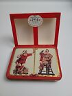 Coca Cola Santa Claus Double Deck Playing Cards In Tin Box 1994 Limited Edition