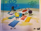 Spongebob Squarepants Original Production Cel Cell Animation Art