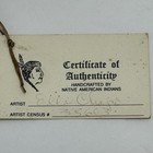 Ceremonial Rawhide Turtle Rattle Made By Native American Indians W signed Cert