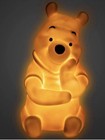 Disney Winnie The Pooh 8  White Figural Nightlight Night Light Bedside Timer
