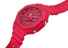 Casio G-shock Analog digital Red Resin Watch Ga-2100-4a  Ga2100-4a