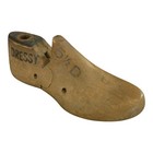 Vintage Charming Adorable Childs Wooden Shoe Form  Mold  Primitive