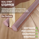 Garage Door Seals Bottom Foam Weather Stripping Twin Draft Guard Strip Stopper
