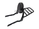 Fit For Royal Enfield Classic 650 Rear Luggage Rack With Backrest Black