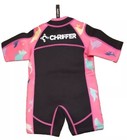 Chriffer Girls Kids Wetsuit Shorty Wet Suit Front Zip- 2mm Neoprene Small