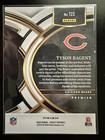 2023 Panini Select - Red   Yellow Die-cut Prizm Premier Level Tyson Bagent  123