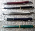Lot 5 Heavy Metal Drug Rep Pens Pharmaceutical  Medical  Collectible  New Ink