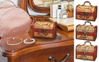 Vintage Small Chest Box Pirate Chest Storage Box With Lock Handle Treasure Box 