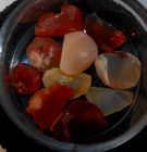 11 Opals In Gem Jar 11 75 Carat Total Color Lapidary Facet Rough Spot Polish Mix