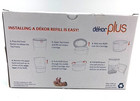 Dekor Plus Diaper Pail Refill 2 Pack - Each One Holds Up To 1160 Diapers Large