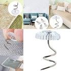 100 50x Headliner Twist Pins Kit For Fabric Sofa Chair Upholstery Crafts Repair