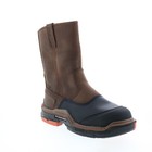 Wolverine Raider Shield Durashocks Flex Wp Carbonmax Wellington 10  Mens Brown