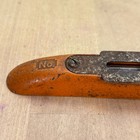 Vintage 6  Stanley No  38 Cast Iron Machinist  oil Burner  Level -made In U s a 
