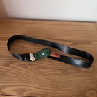 Vintage Mimi D Mallard Duck Enamel 1984 Signed Rare Buckle W  Belt 