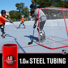 Franklin Sports Youth Street Hockey Net - Indoor Outdoor Steel Hockey Goal For K