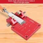 Precise Chisel Sharpening Jig Kit Honing Guide System For Woodworking Chisels