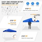 Eagle Peak 10x10 Slant Leg Pop-up Canopy Tent