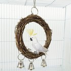 1pc Parrot Cage Budgerigar Bird Toys Birdcage Toys Swing Parrot Toy Bird Cage Us