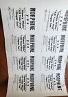 Morphine Yes Uncut Handbill Poster 1995 Ryko Honey White All Your Way Super Sex