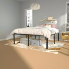 Queen Size Tall Bed Frame  20-inch Metal Platform Base With 18-inch Storage
