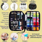 Sewing Kit With 100 Supplies 24-color Threads Needles Mini Travel Kit