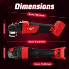 For Milwaukee M18 Battery Cordless 4-1 2  Brushless  Angle Grinder - Tool Only