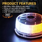 Xprite 240 Led Strobe Light Flash Emergency Warning Beacon With Magnetic Mount