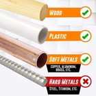 6 5 Inch Coping Saw For Woodworking - Coping Saw With 3 Carbon Steel Blades