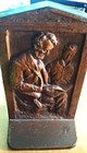 Abraham Lincoln   Son  1922 - Op Muller Cast Iron Bronzed - 2 Bookends free Ship