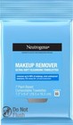 Make-up Remover Cleansing Towelettes  7 Count  Packaging May Vary