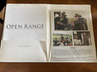Open Range Movie Press Kit Color 8x10 Photos - Kevin Costner   Annette Bening