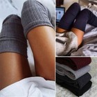 Womens Ladies Sexy Lace Trim Thigh High Over The Knee Socks Long Warm Stockings