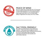 S r smith Helix2 640-209-58124 Pool Twist Slide  Gray Granite For Swimming Pools