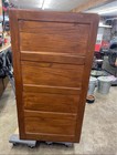 Antique Oak File Cabinet  4-drawer  Library Bureau Sole Makers