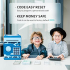 Atm Piggy Bank For Boys Girls   Mini Atm Coin Bank Money Saving Box With Passwor