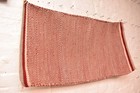 Antique Navajo Rug Native American Indian 37x19 Twill Textile Weaving Vintage