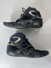 Mens Size 8 5 Asics Pursuit P1 Rare Wrestling Shoes Navy Read Description