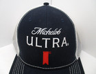 Michelob Ultra H3 Headwear Adult Blue white Trucker Hat Adjustable Snapback Osfm