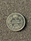 1912 5 Cents Canada Coin Five Cents  925 Silver Canadian Coin King George V