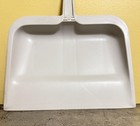 Vintage Rubbermaid- 1980 s-hard Rubber Dust Pan Almond Flat Edge 2003-51