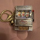 Mini Slot Machine Key Chain