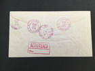 Presidential Series Fdc  832 Registered Cover 1938 Woodrow Wilson Cachet