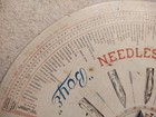 Vintage Boye Needle Co  Needles  shuttles For Treddle Sewing Dispenser Case 1906