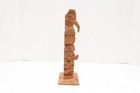 Vintage Northwest Coast Carved Totem Pole Signed Dave Williams 10 5  Native Art