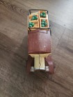 Antique Vintage Cast Iron Toy I  M  Macdonald Fresh Farm Produce Delivery Truck