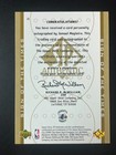 2001 Sp Authentic jamaal Magloire Sign Of The Times Signed Auto Card ja Free Shi