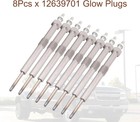 12639701 Diesel Glow Plugs 9g For Duramax Lly Lml Lmm Chevy Gmc Lbz Lgh 6 6l  20
